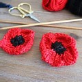 How to Knit Anzac Day Poppies