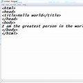 How to Make Web Page in HTML Using Notepad