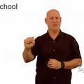 How to Say High School in ASL