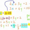 How to Solve Two Linear Equations