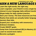 How Do You Learn a New Language