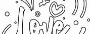 I Love You Coloring Pages Beatles Lyrics