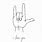 I Love You Sign Language Drawing