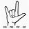 I Love You Sign Language Hand SVG