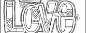 I Love You Quotes Coloring Pages