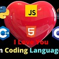 I Love You in Coding Language