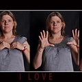 I Love You in Australian Sign Language