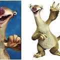 Ice Age Characters with Long Hair