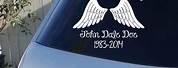 In Loving Memory Car Window Decals