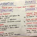 Information Report Language Features