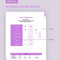 Interior Design Matrix Template Word