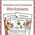 Invention Worksheets for Kids