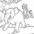 Jungle Coloring Pages for Boys