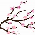 Japanese Cherry Blossom Tree Cartoon