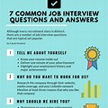 Job Interview Questions and Answers