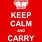 Keep Calm Carry-On