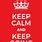 Keep Calm Signs