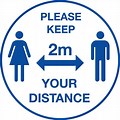 Keep Distance Sign