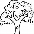 Kids Coloring Book Tree