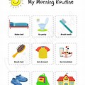 Kids Daily Routine Chart Printable