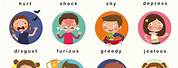 Kids Emotions Clip Art