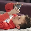 Kids Playing Mobile Games