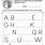 Kindergarten ABC Order Worksheets