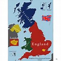 Kingdom of Great Britain Map