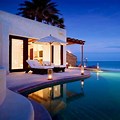 Luxury Swimming Pools at Night