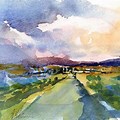 Landscape Images in Loose Watercolour