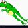 Leaping Frog Vector