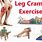 Leg Cramp Exercises