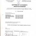 Letter of Authority South Africa