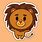 Lion Stickers for Kids