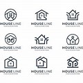 Line Art House Logo