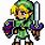 Link Pixel Art Transparent