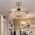 Living Room Ceiling Fan Gold