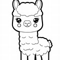 Llama Coloring Pages for Kids