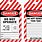 Lockout/Tagout Tag Template