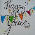 Loose Watercolour Painting Cnew Year