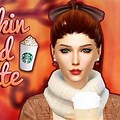 Pumpkin Spice Latte Sims 4 CC