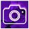 Purple Camera Icon