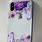 Purple Crystal Phone Case