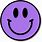 Purple Smiley Face Clip Art