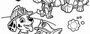 PAW Patrol Coloring Sheets Printable