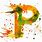 Paint Letter P