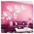 Painterly Stencil Wall Art