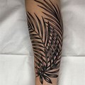 Palm Leaf Tattoo No Background