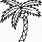 Palm Tree Coloring Template