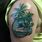 Palm Tree Island Tattoo